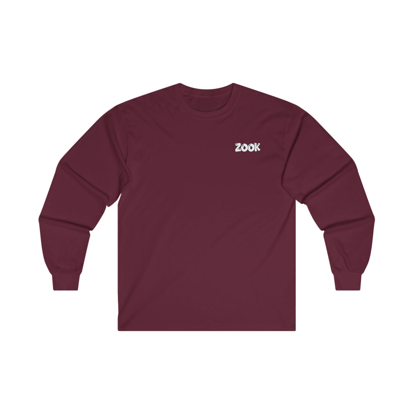 Zook Basic Long Sleeve White Logo