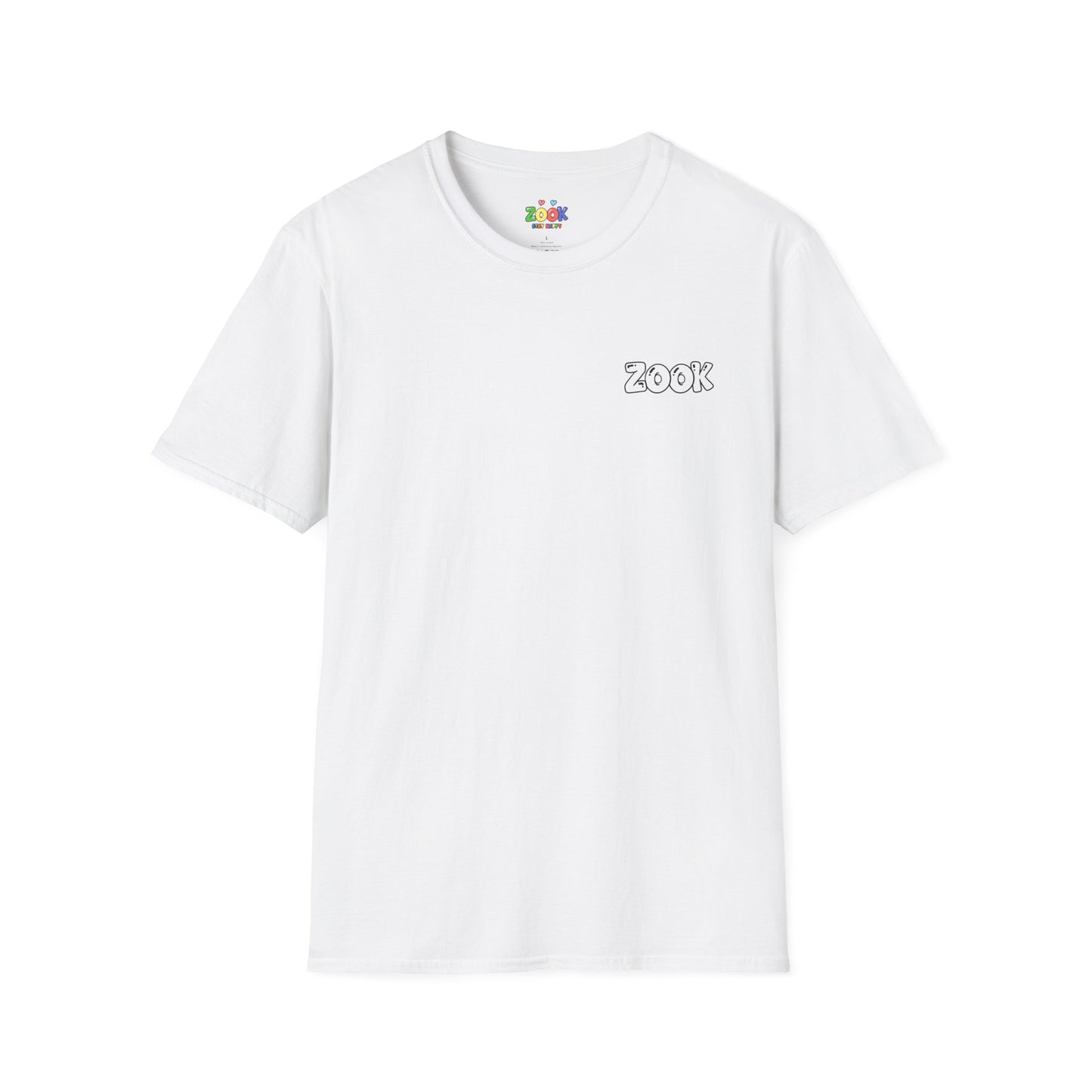 Zook Basic T-Shirt White Logo